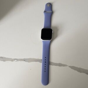 Apple Smartwatch with Purple Band SE
